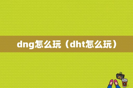 dng怎么玩（dht怎么玩）