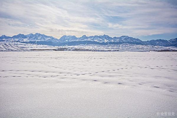 荒野出雪地（荒野雪景图片）-图3