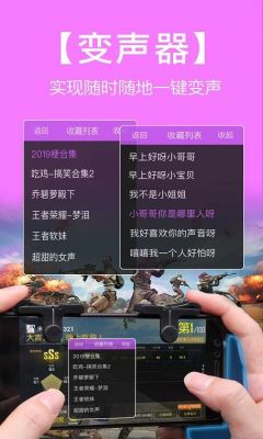 荒野行动变音器向下载（荒野行动变声器软件下载）-图3