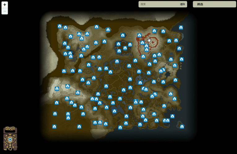 荒野之息城堡地图（塞尔达传说荒野之息城堡）-图3