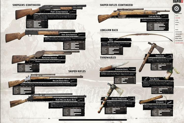 荒野大镖客武器大全（荒野大镖客武器介绍）-图2