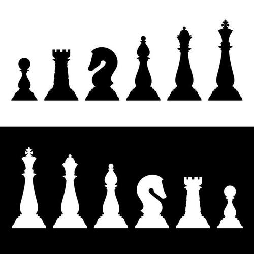 国际象棋黑白各多少子（国际象棋黑白各多少个）-图3