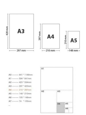 a4纸尺寸设置多少（a4纸尺寸宽高是多少厘米）-图1